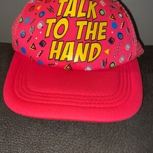 Pink Graphic Trucker Hat